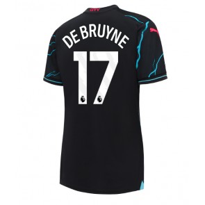 Manchester City Kevin De Bruyne #17 Tredje trøje Dame 2023-24 Kort ærmer